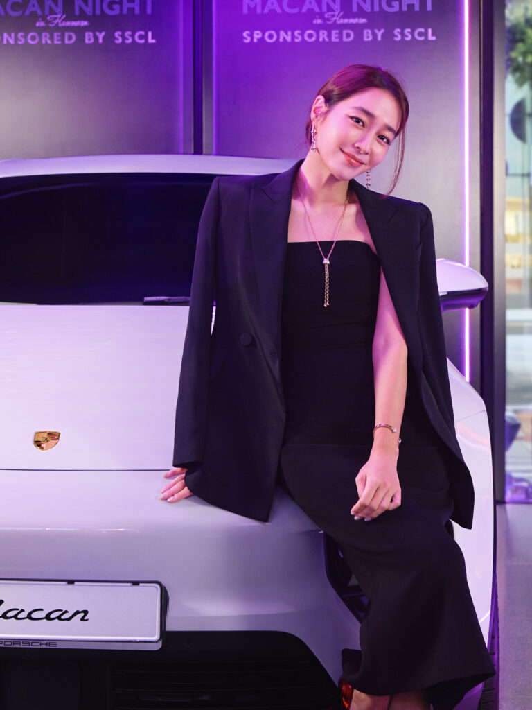 포르쉐 브랜드 앰버서더 촬영 — 배우 이민정 인도어 포트레이트